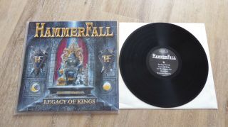 Hammerfall ‎– Legacy Of Kings Vinyl Lp Org.  Nb First Press