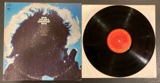 Bob Dylan Greatest Hits W/poster Milton Glaser