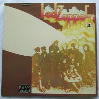 Led Zeppelin Ii 2 Oz Atlantic Jimmy Page Robert Plant John Bonham Misprint Label
