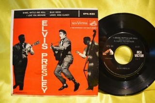 Elvis Presley Shake Rattle And Roll Ep Epa 830