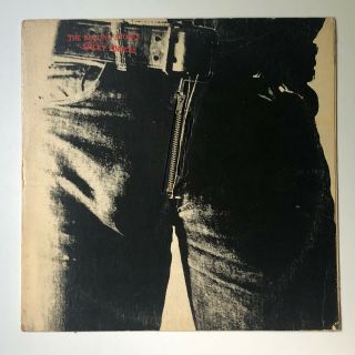 The Rolling Stones Sticky Fingers Vinyl Lp Coc 59100
