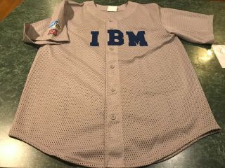 Vintage Ibm All - Star Sewn Baseball Jersey Adult Size Xl
