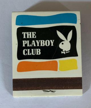 The Playboy Club London England Vintage Matchbook Travel Souvenir