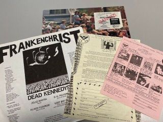 Dead Kennedys - Frankenchrist 1985 Vinyl Lp Alternative Tentcales - In Shrink