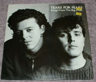 Tears For Fears Songs From The Big Chair Lp Merh 58