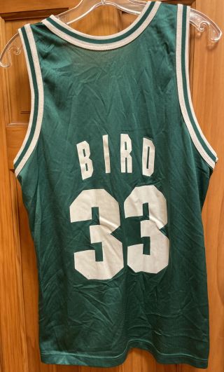 NBA Vintage Larry Bird Boston Celtics Jersey [Champion Size: 40] 3