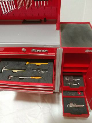 Snap On Miniature Tool Box BANK With Tools Piggy Bank Die Cast 3