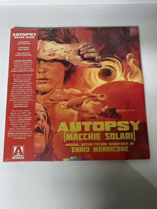 Ennio Morricone - Autopsy Lp Vinyl Soundtrack Rsd Colored Rare Aarow Oop