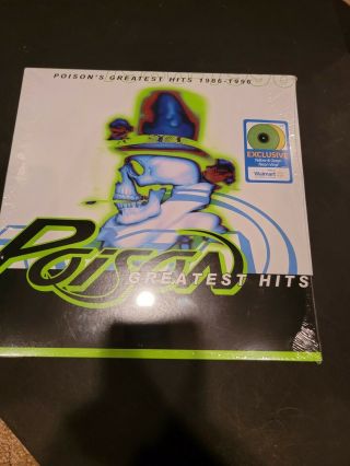 Poison - Greatest Hits 1986 - 1996 Exclusive Green/yellow Vinyl 2 Lp