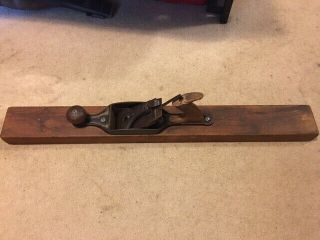 Giant 30 " Stanley No 34 Transitional Plane From @1892 - 1900