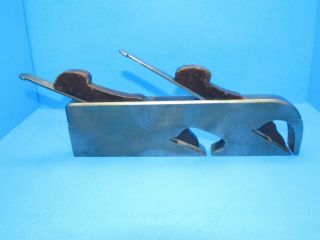 Spiers Ayr Scotland Double Iron Wood Infill Shoulder Or Rabbet Plane Ward Irons