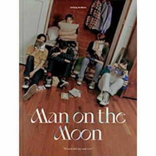 N.  Flying [man On The Moon] 1st Album Inside Cd,  Poster,  Book,  4 Card,  Folded Poster