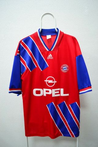 Fc Bayern Munich Adidas Equipment Jersey 1993 1994 1995 Shirt