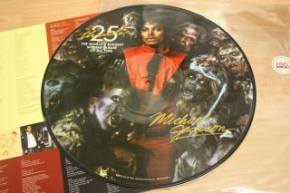 MICHAEL JACKSON Thriller 25 2008 Picture Disc Vinyl BEAT IT Legend 3