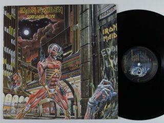 Iron Maiden Somewhere In Time Capitol Lp
