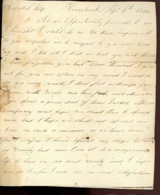 1814 - To Hannah Dorman - Parsonsfield - From Kennebunk - Hannah Fairfield