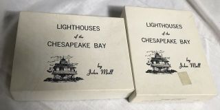 Lighthouses Of The Chesapeake Bay John Moll Note Cards And Envelopes