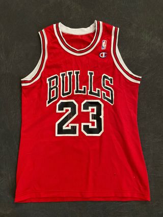 Vintage 1990’s Champion Chicago Bulls 23 Michael Jordan Jersey Sz44