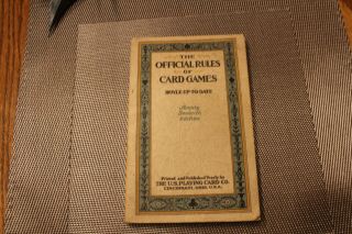 The Official Rules Of Card Games Hoyle Up - To - Date - - Twenty Seventh Edition 1923