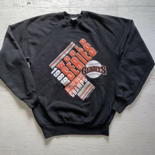 Vintage 1989 World Series San Francisco Giants Crewneck Sweatshirt Medium M/s
