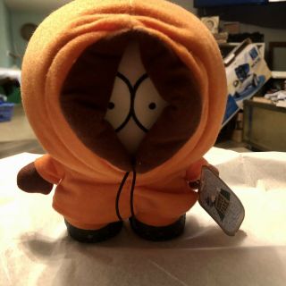 1998 7.  5” Plush Kenny From South Park Comedy Central With Tags