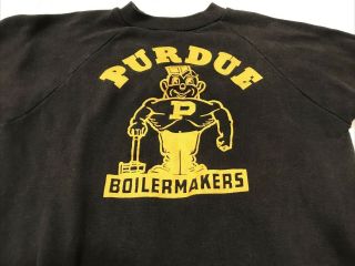 Vintage 70’s Purdue University Boilermakers Sweatshirt Healthknit M/l
