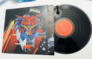 Lp,  Judas Priest Defenders Of The Faith,  Columbia Fc 39219,  1984 Heavy Metal,  Nm