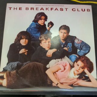 Record Album The Breakfast Club Motion Picture Soundtrack Lp Vg