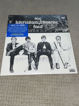 Gram Parsons The International Submarine Band Safe At Home White Vinyl Lp 2015