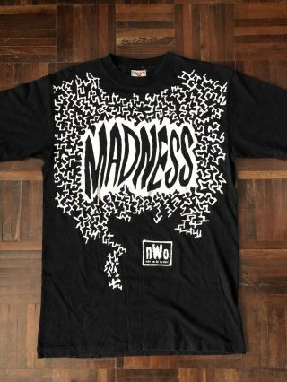 Vintage Nwo Macho Man " Madness " Randy Savage T - Shirt Szm