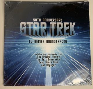 Star Trek Tv Series Soundtracks Vinyl 50th Anniversary Double Lp Set