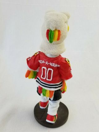 Portland Winter Hawks TOM - A - HAWK Bobble Head Mascot WHL Hockey Hand Painted RARE 3