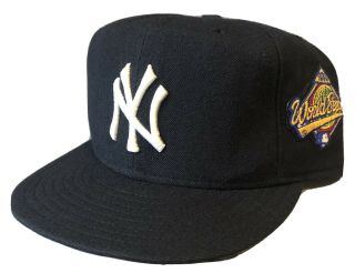 Rare York Yankees 1996 World Series Era 59fifty Hat 7 5/8 Made In U.  S.  A.