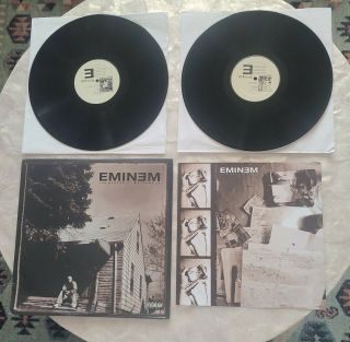The Marshall Mathers Lp By Eminem (record,  2000) Vinyl Record 2x Lp