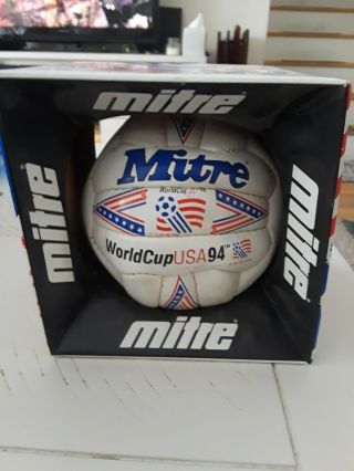 1994 Mitre Usa World Cup Mitre Mini Soccer Ball Officially Licensed Nib