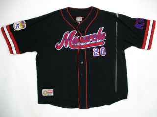 Nlbm Negro League Baseball Jersey - Kansas City Monarchs Xxxxl 4xl Rare Vtg