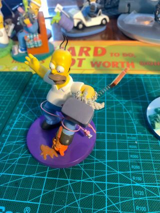 The Simpsons: Hamilton - Misadventures Of Homer " Morning Jolt " No Box