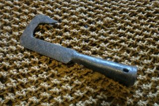 Antique / Vintage Farmers / Gardeners Iron Pruning Hook Tool Head Only