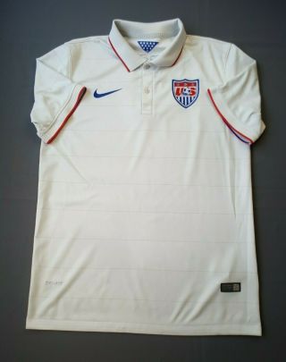 Usa Jersey Medium 2014 2015 Home Shirt 578024 - 105 Soccer Nike Ig93 4.  8/5