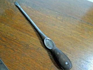Vintage H.  D.  Smith Co.  Wood Handled Screwdriver 12.  5 " 660.  6