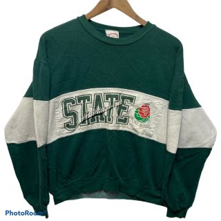 Vintage 1988 Rose Bowl Michigan State University Spartans Crewneck Sweatshirt