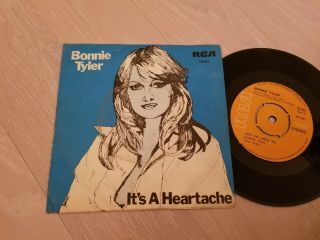 Bonnie Tyler – It’s A Heartache 7 " Turkey Rare Turkish