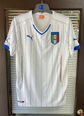 Puma Italy Italia 2014/2015 World Cup Soccer Jersey Kit Shirt