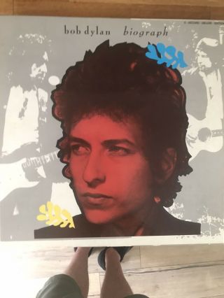 Bob Dylan Biograph 5 Lp Vinyl Box Set 1985