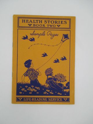Health Stories Book Two Sample Pages 1934 Life - Reading Service