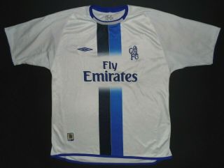 Chelsea Umbro Football Jersey Shirt 2003/2004 Premier League England Size Xl