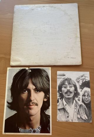 (vintage) The Beatles - White Album (vinyl Record Album Lp,  1968) No.  2565635