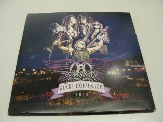2014 Aerosmith Rocks Donington 3 Vinyl Records & 1 Cd