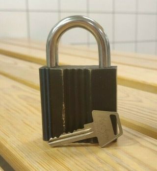 Assa Ruko 3 Padlock With Assa 600 High Security Core 1 Key Abloy Locksport