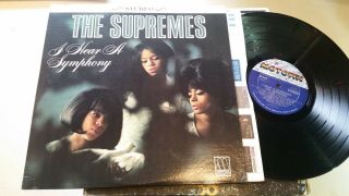 The Supremes I Hear A Symphony 1966 Vinyl Lp Motown Stereo Diana Ross S - 643 W/in